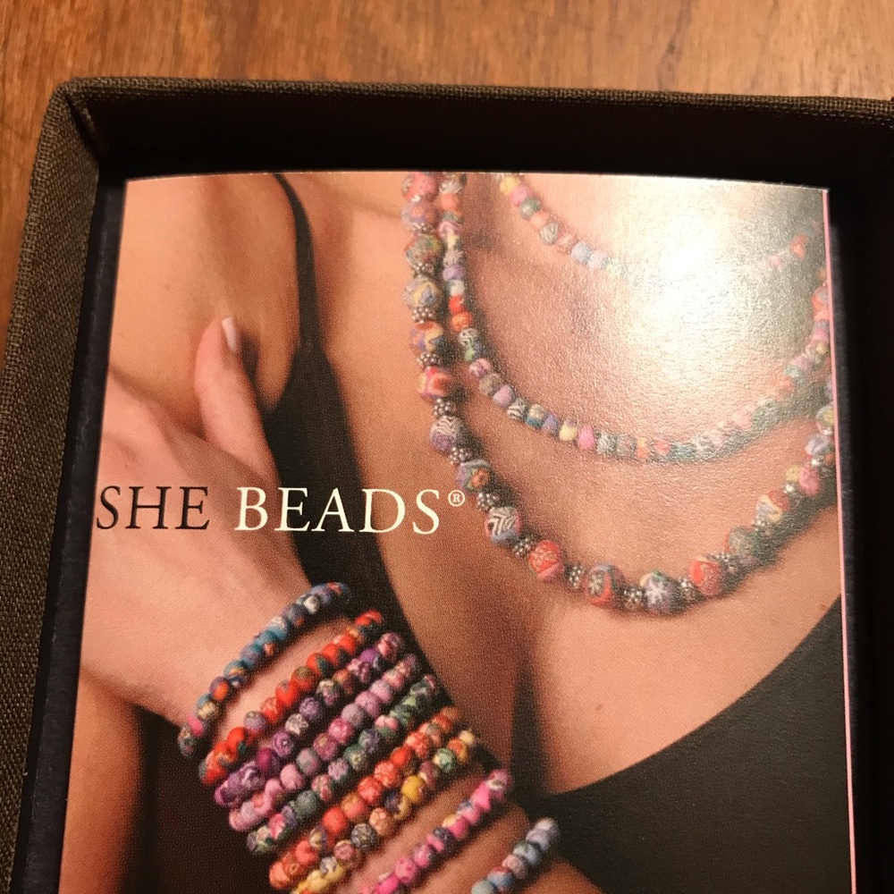Rare boho multi colored bracelet